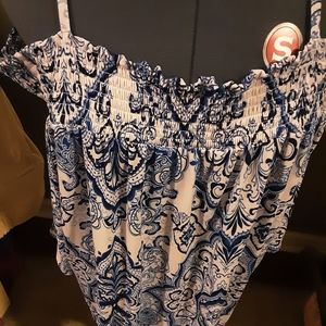 WOMENS OFF  THE SHOULDER BLOUSE